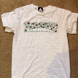 Thrasher roses white shirt
